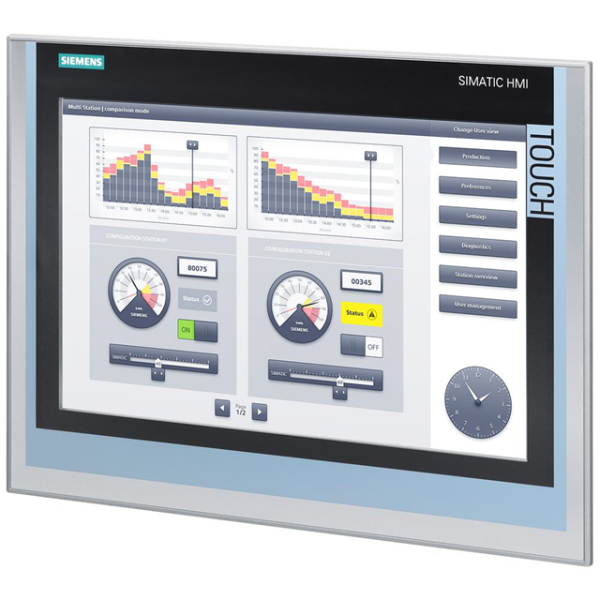 Операторская панель серии Comfort Siemens 6AV2124-0QC02-0AX1
