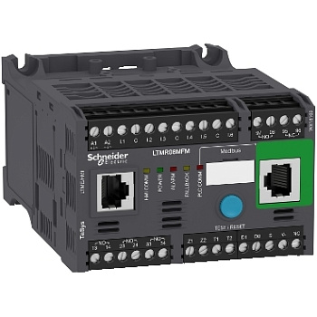 Реле Schneider Electric TeSys LTMR08MFM, 0.4-8A, 115-230V AC, Modbus, контроллер электродвигателя