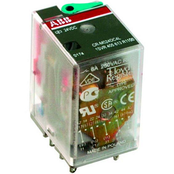 Реле промежуточное ABB CR-M024DC4 1SVR405613R1000