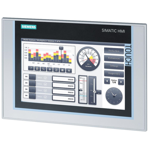 Панель оператора HMI Siemens 6AV2124-0JC01-0AX0