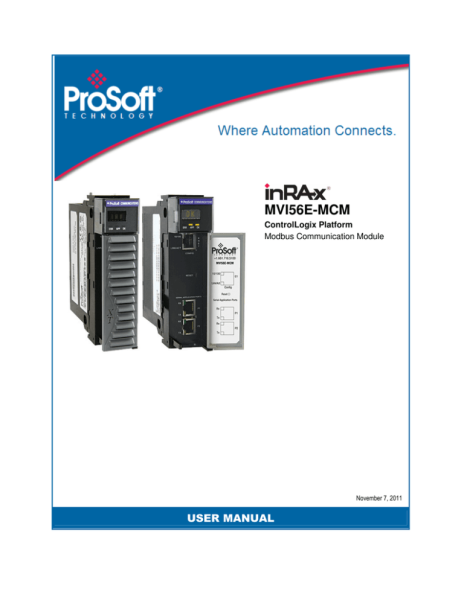 Модуль связи ProSoft Technology MVI56E-MCM