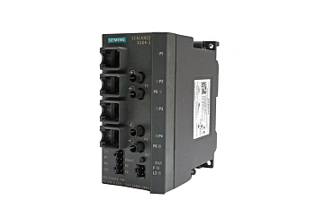 ​Промышленный коммутатор Siemens SCALANCE X204-2LD TS 6GK5204-2BC10-2CA2, управляемый, 4 порта 10/100 Мбит/с RJ45, 2 порта 100 Мбит/с одномодовый BFOC