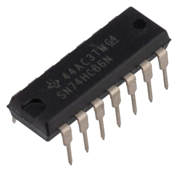 Инвертор Texas Instruments Chip SN74HC86 (SO14)