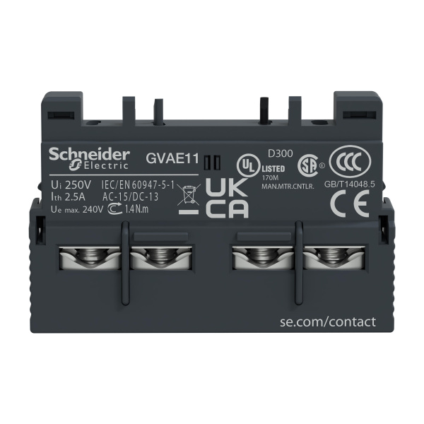 Блок контактов Schneider Electric GVAE11