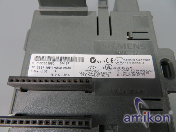 Модуль ПЛК Siemens 6ES7195-7HG00-0XA0
