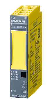 Электронный модуль Siemens 6ES7136-6DB00-0CA0, SIMATIC ET 200SP, F-DQ 4x 24 В DC, 2 А