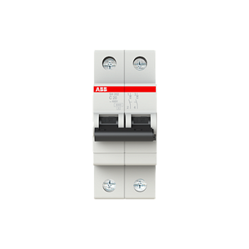 Автоматический выключатель ABB SH201-C20NA 2CDS211103R0204, 20A, 6 кА, 1-полюсный, характеристика C