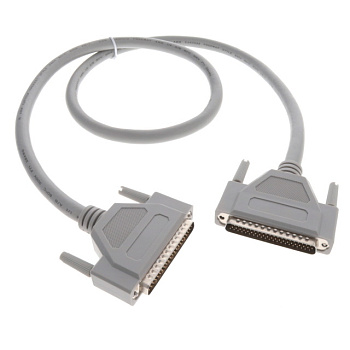 Кабель Advantech PCL-10168-2E, 68-контактный SCSI-II, 2 метра, разъемы SCSI-II male/male, двойное экранирование, черная оболочка PVC