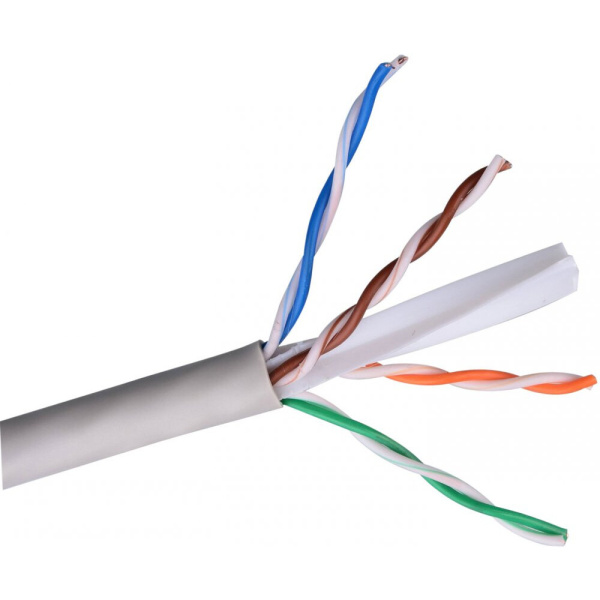 Кабель ExeGate UTP4-C6-CCA-S23-IN-PVC-GY-305