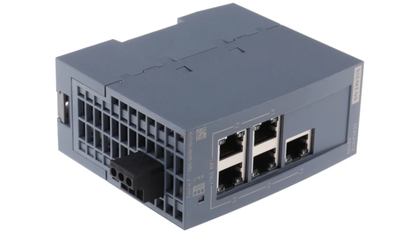 Промышленный коммутатор Siemens 6GK5005-0BA00-1AB2, SCALANCE X005, 5 портов Fast Ethernet
