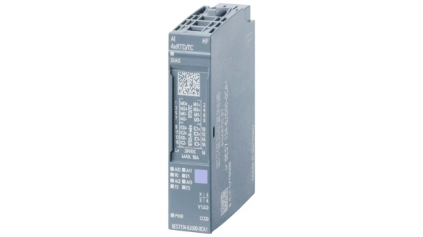 Модуль аналогового ввода Siemens 6ES7134-6JD00-0CA1, SIMATIC ET 200SP, 4 входа RTD/TC