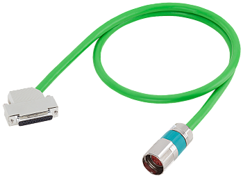 Кабель сигнальный Siemens MOTION-CONNECT 800PLUS 6FX8002-2EQ10-1CE0, длина 24 м, для подключения модуля датчика SMC20 к абсолютному энкодеру