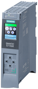 ​Контроллер Siemens SIMATIC S7-1500 CPU 1511-1 PN 6ES7511-1AK02-0AB0, рабочая память 150 КБ для программ и 1 МБ для данных, интерфейс PROFINET IRT с 2-портовым коммутатором