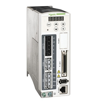Сервопривод Schneider Electric Lexium 23 LXM23DU04M3X, 400 Вт, однофазный, 200–255 В