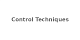 Control Techniques