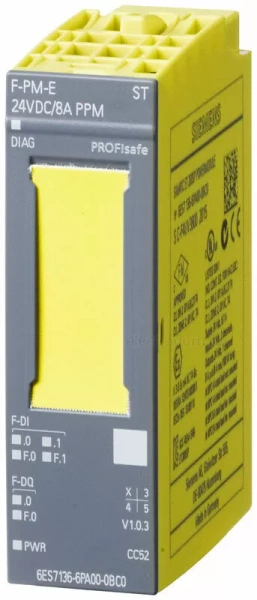 Модуль питания Siemens ET 200SP PM-E 24VDC 6ES7134-6PA00-0BA0