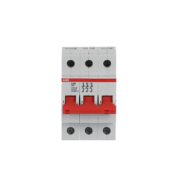 Рубильник модульный ABB E203/80R 2CDE283001R0080, 80 А, 3 полюса