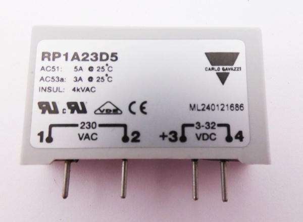 Реле Carlo Gavazzi RP1A23D5