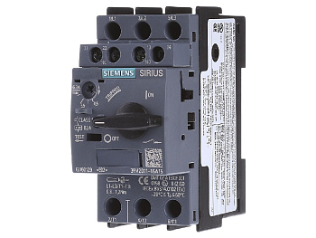 ​Автоматический выключатель для защиты двигателя Siemens 3RV2011-1GA15
