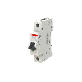 Автоматический выключатель ABB SZ201-C20 2CDS251025R0204, 20A, 6 кА, 1-полюсный, характеристика C.