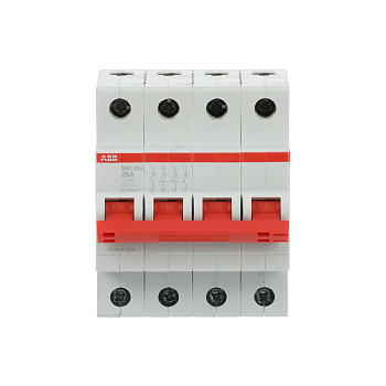 Рубильник модульный ABB SHD204/25 2CDD274111R0025, 25 А, 4 полюса