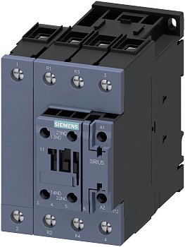 Контактор Siemens 3RT2535-1AP00, 4-полюсный, 40 А, катушка управления 230 В AC, 2 НО + 2 НЗ контакта, монтаж на DIN-рейку или панель