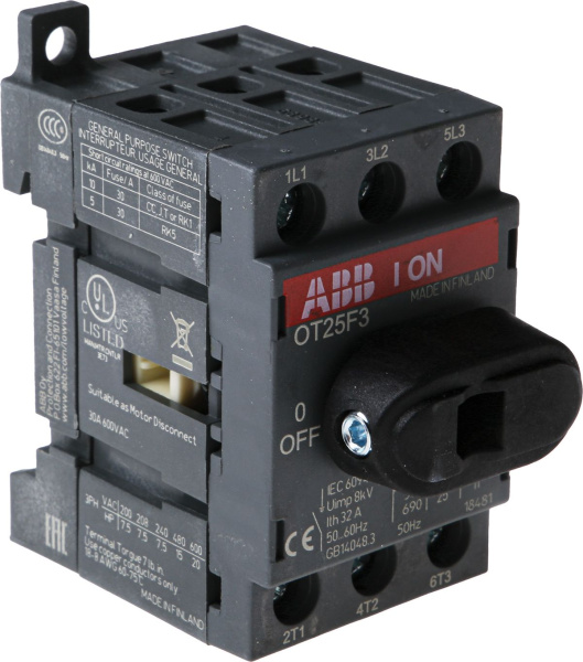 Рубильник ABB OT25F3