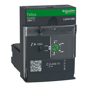 Блок управления стандартный Schneider Electric TeSys Ultra LUCA12BL, 3–12А, класс 10, 24В DC