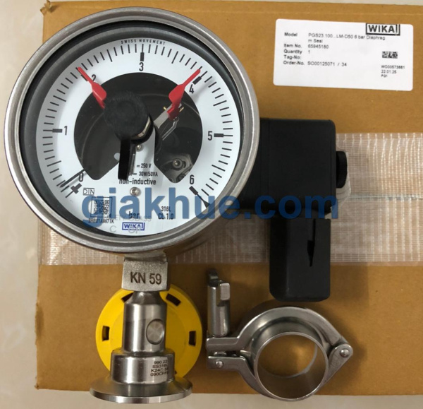 Манометр WIKA DSS22F 14200334