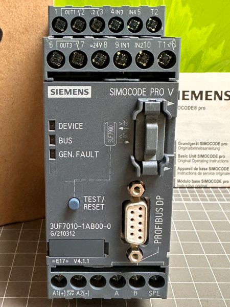 Модуль Siemens 3UF7010-1AB00