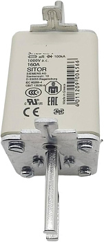 Плавкая вставка Siemens 3NE3334-0B, SITOR, NH2, 500 А, aR, 1000 В AC, с фронтальным индикатором