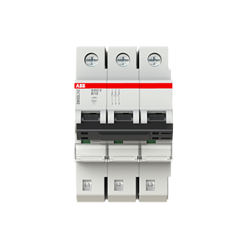 Автоматический выключатель ABB S403E-B10 2CCS553001R0105, 10 А, 3 полюса, характеристика B, 400 В