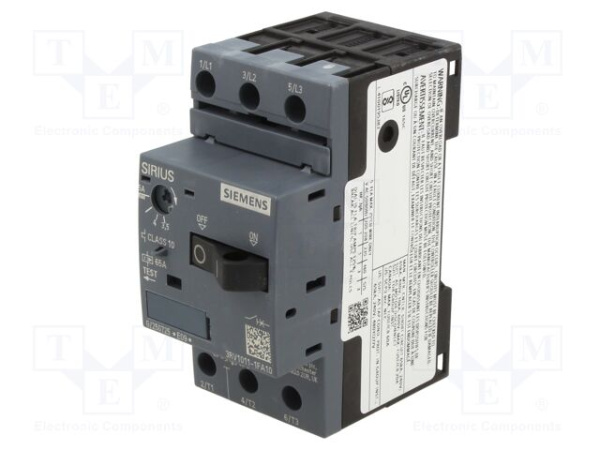 Автомат защиты двигателя Siemens SIRIUS 3RV1 3RV1011-1FA10