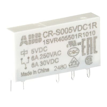 Реле интерфейсное ABB CR-S005VDC1R 1SVR405501R1010