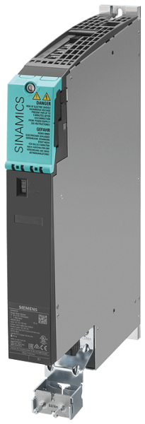 Однодвигательный модуль Siemens 6SL3120-1TE13-0AA3, SINAMICS S120, 3 А, 400 В AC, 600 В DC, 1,6 кВт, внутренняя вентиляция, Safety Integrated, DRIVE-CLiQ