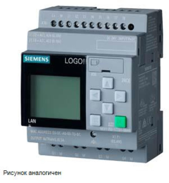Контроллер общий Siemens 6ED1052-1CC08-0BA0